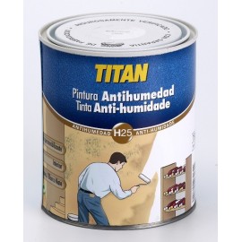 Pintura Antihumedad Titan 750 ml.